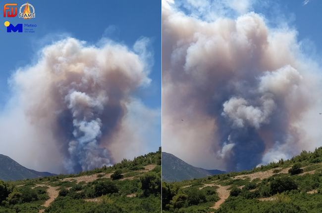 Φωτιά τώρα στο Πόρτο Γερμενό-3