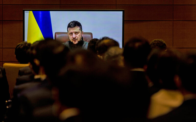 Ο Ζελένσκι παρουσίασε την «ουκρανική φόρμουλα» για τέλος του πολέμου