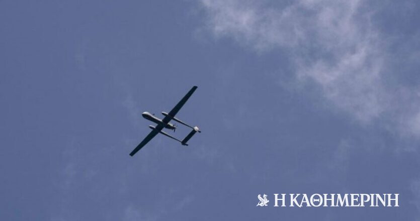 Υπερπτήση τουρκικού UAV πάνω από την Κίναρο