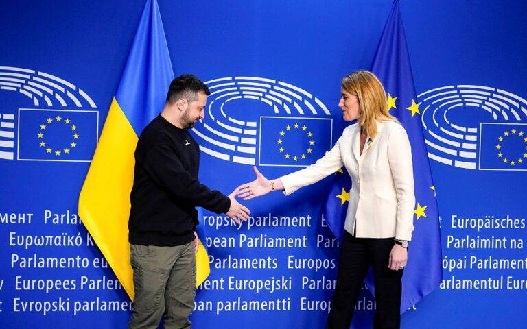 Ζελένσκι στο Ε.Κ.: Πατρίδα του ουκρανικού λαού είναι η Ευρώπη