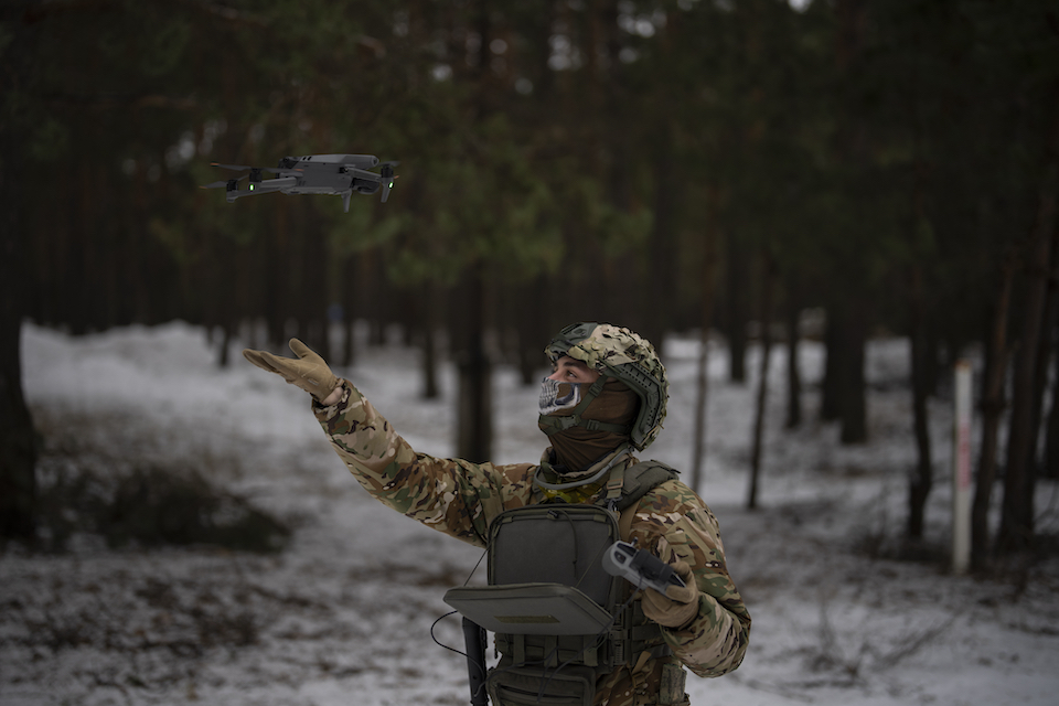 Αερομαχίες με drones στον ουρανό της Ουκρανίας-1