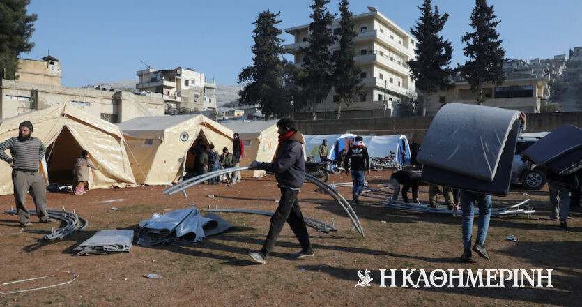 Συρία – σεισμός: 400 εκατ. δολ. για να καλυφθούν οι ανάγκες των σεισμοπλήκτων για τρεις μήνες ζητά ο ΟΗΕ