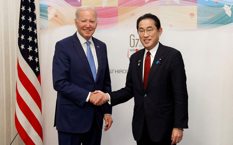 G7: Ιαπωνία και ΗΠΑ συμφώνησαν να συνεχιστούν οι κυρώσεις σε βάρος της Ρωσίας