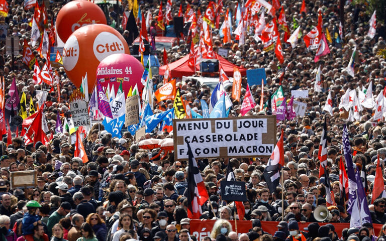Γαλλία: Νέες απεργιακές κινητοποιήσεις για το συνταξιοδοτικό στις 6 Ιουνίου