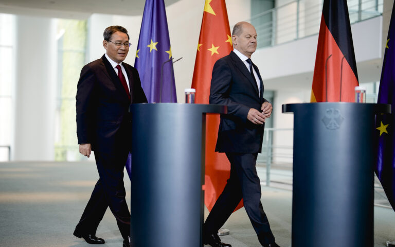 Γερμανία: Ετοιμοι για στενότερη συνεργασία δήλωσαν Σολτς και Λι Τσιανγκ