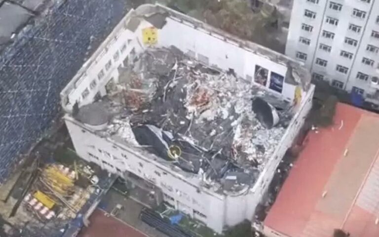 Κίνα: Οροφή σχολικού γυμναστηρίου κατέρρευσε, 11 νεκροί