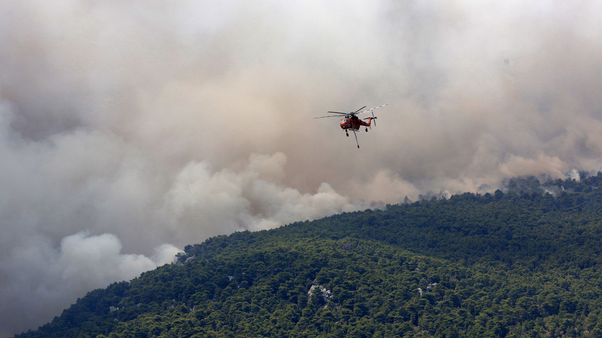 Η πύρινη λαίλαπα της Πάρνηθας σε 20 φωτογραφίες-2