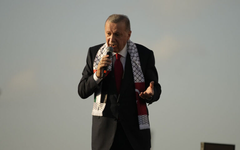 Ερντογάν ξανά κατά Ισραήλ και υπέρ Χαμάς