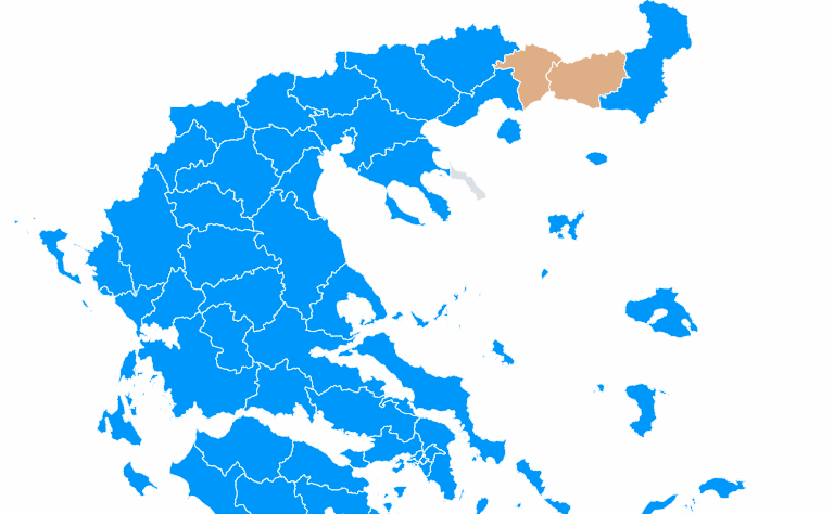 Ευρωεκλογές: Οι περιφέρειες με τα υψηλότερα ποσοστά για τα κόμματα