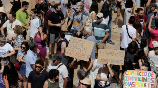 Ισπανία: Νέες διαδηλώσεις κατά του υπερτουρισμού