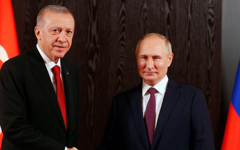 Συνάντηση Πούτιν – Ερντογάν σε τρεις εβδομάδες