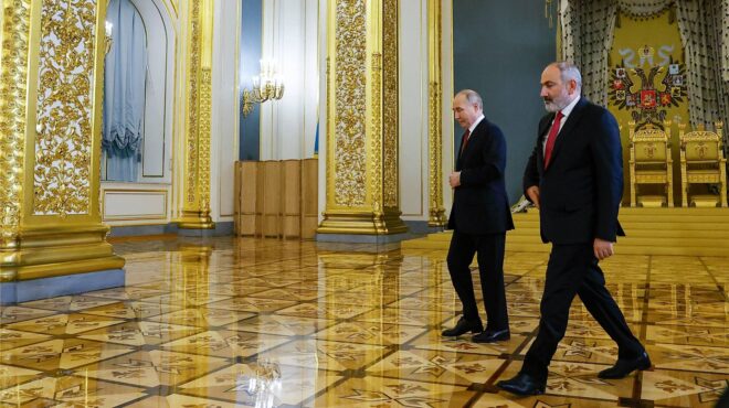  Politico: Πώς ο Πούτιν έχασε την Αρμενία λόγω μιας « προδοσίας»