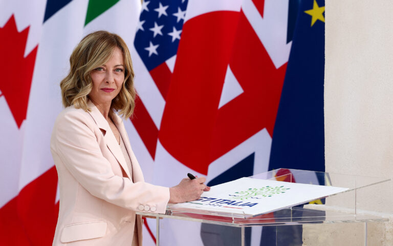 Σύνοδος G7: Οι «ανήσυχοι έξι» και η Μελόνι