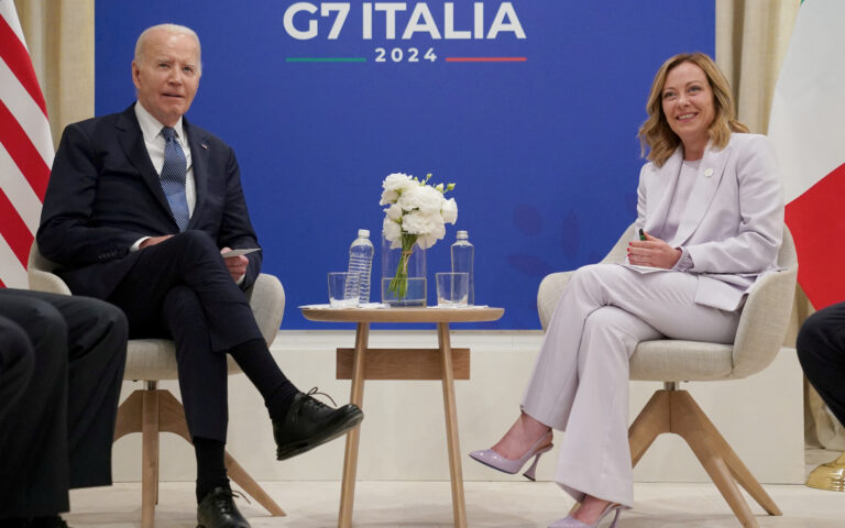 Οι ηγέτες της G7 αυξάνουν την πίεση σε Ρωσία, Κίνα και Ιράν