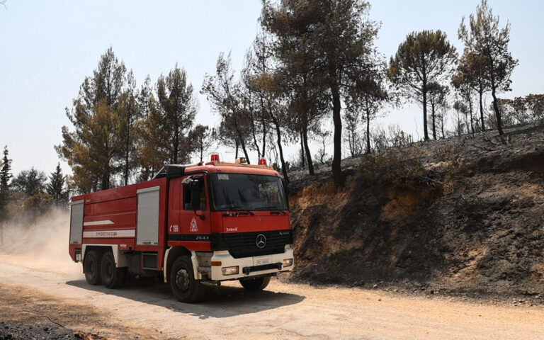 Φωτιά στη Χίο – Μήνυμα του 112 στους κατοίκους