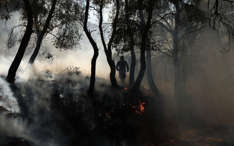 Πυρκαγιές: Πραγματογνώμονες για Πάρνηθα, Κερατέα