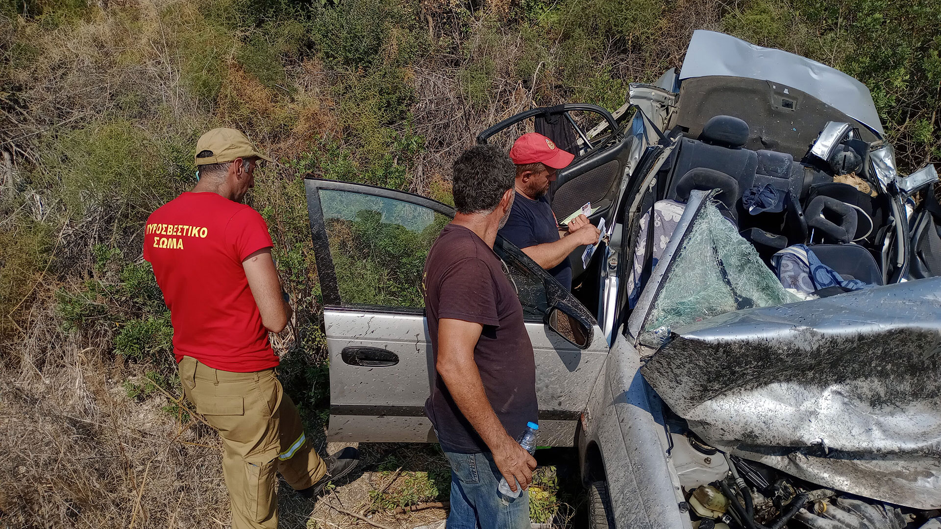 How the traffic accident happened in Elia – 4 dead the tragic report-2