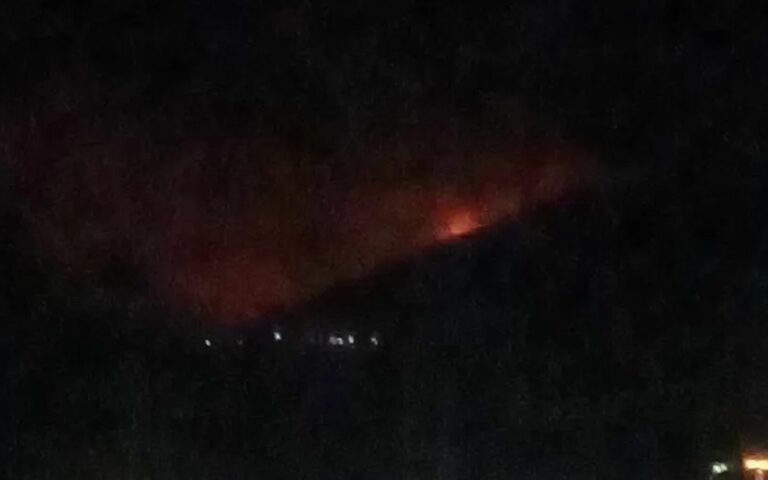 Ηράκλειο Κρήτης: Φωτιά κοντά στο Γεράκι Καστελλίου