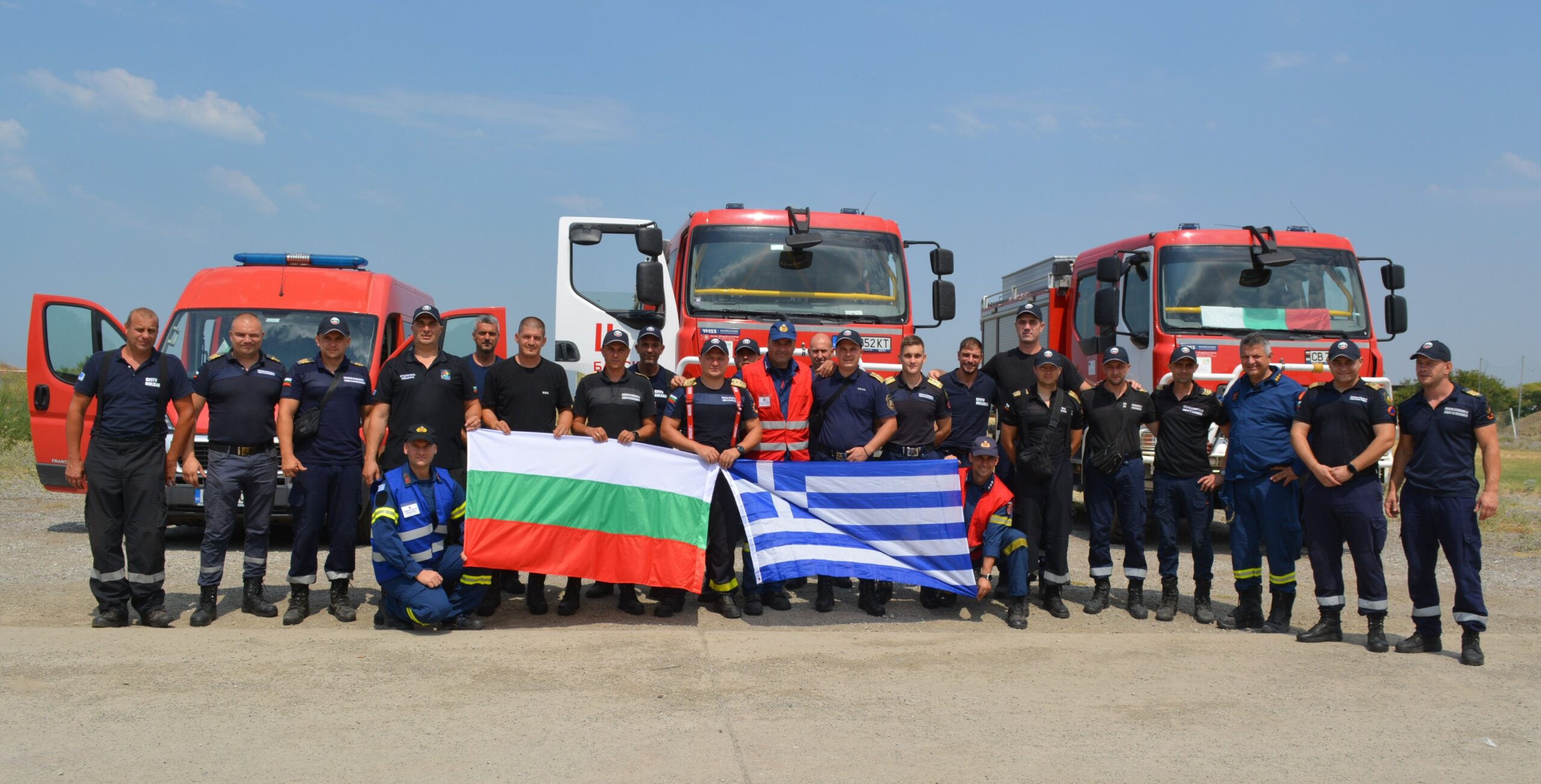 Φωτιές: Το «ευχαριστώ» της Ελλάδας στους Βούλγαρους πυροσβέστες