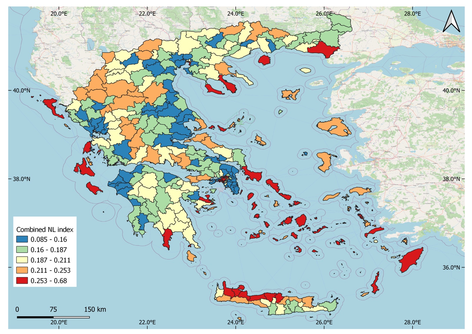 Τι αποκαλύπτουν τα νυχτερινά φώτα για την Ελλάδα-10