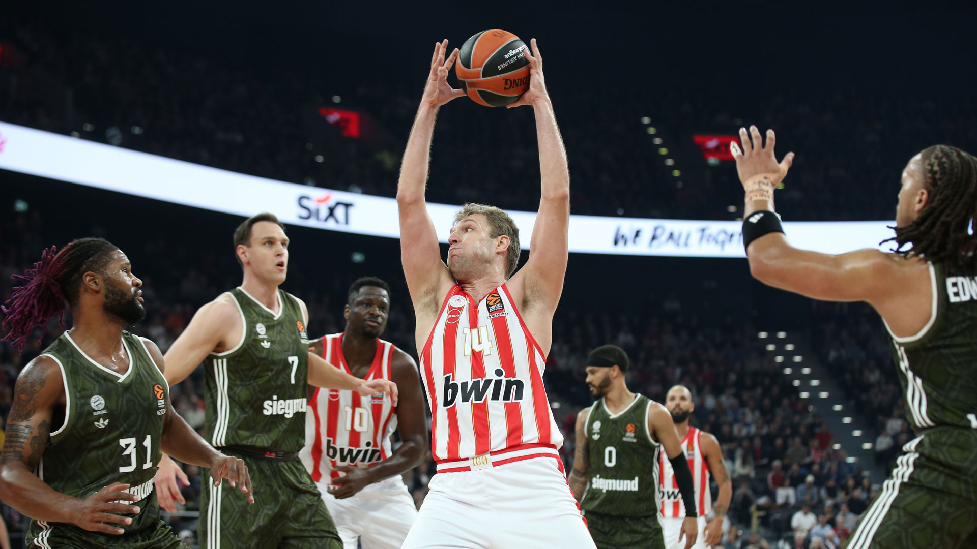 Ολυμπιακός: Τρίτη ήττα στη Euroleague, 84-80 από τη Μπάγερν